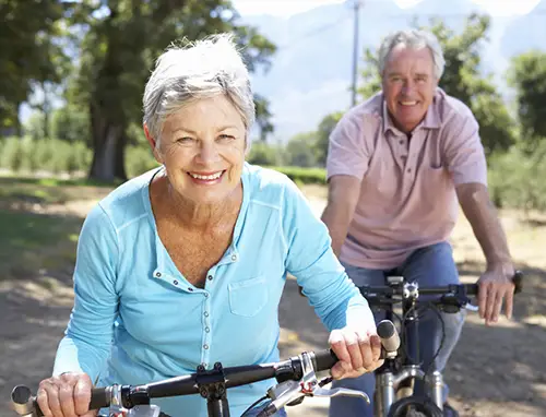Chiropractic Escondido CA Couple on Bikes
