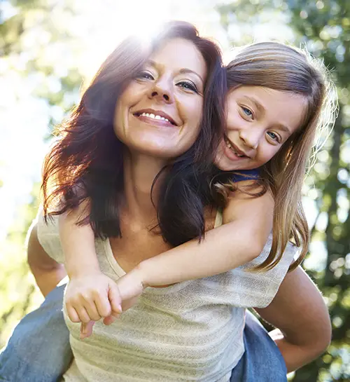 Chiropractic Escondido CA Mom and Daughter